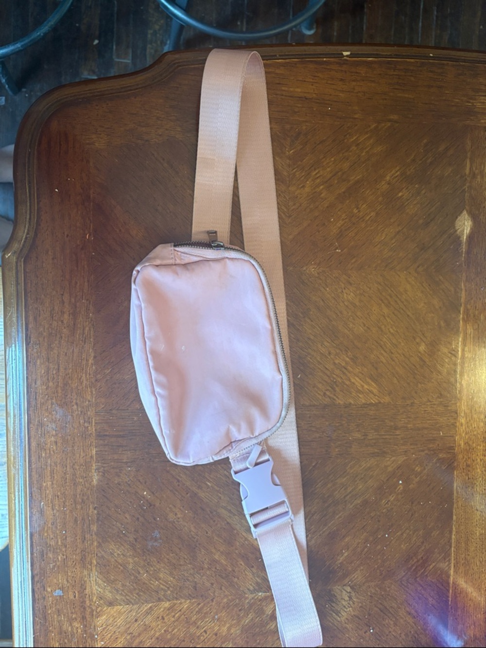 Pink Crossbody Sling Bag - Casual Hands-Free Carry